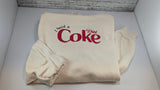 I Need a Diet Cola Hoodie - Vintage Style Embroidered Caffeine Fan Sweatshirt - Cozy Cream Pick-Me-Up Top for Soda Lovers & Moms