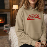 I Need A Cola Hoodie | Vintage Red & White Sweatshirt | Caffeine Lover Gift