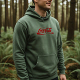 I Need A Cola Hoodie | Vintage Red & White Sweatshirt | Caffeine Lover Gift