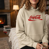 I Need A Cola Hoodie | Vintage Red & White Sweatshirt | Caffeine Lover Gift