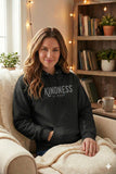 Kindness is Free Hoodie | Embroidered Motivational 'Share the Wealth' Sleeve | Optimistic Christian Apparel
