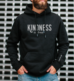 Kindness is Free Hoodie | Embroidered Motivational 'Share the Wealth' Sleeve | Optimistic Christian Apparel