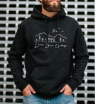 Live Love Camp Camping Black Hoodie Sweatshirt