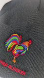 Colorful Rooster Mother Clucker Beanie - Vibrant Unisex Winter Hat