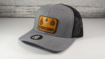 Stop Dodging Raindrops Wood Patch Tucker Snapback Hat