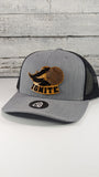 IGNITE softball wood patch hat