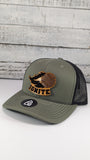 IGNITE softball wood patch hat