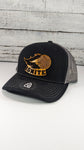 IGNITE softball wood patch hat