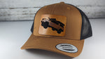 Overland Toyota Tacoma TRD Wood Patch Trucker Hat