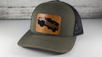 Overland Toyota Tacoma TRD Wood Patch Trucker Hat