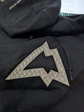 Caps Elevated Signature Mountain Logo Hoodie with Hood Embroidery