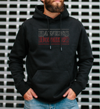 Hawkins Upside-down Hoodie | Stranger Things Fan Gift | Unisex Black Sweatshirt