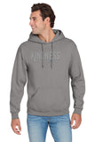 Kindness is Free Hoodie | Embroidered Motivational 'Share the Wealth' Sleeve | Optimistic Christian Apparel