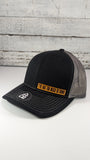 Leather Patch Trucker Hat - 'I've Had Too Much to Think'