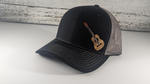 Wooden Acoustic guitar hat