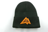 Caps Elevated Mountain Logo Folded Beanie