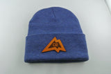 Caps Elevated Mountain Logo Folded Beanie