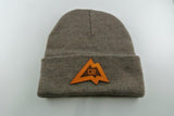 Caps Elevated Mountain Logo Folded Beanie