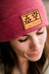 Caps Elevated Aztec Patch Beanie