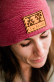 Caps Elevated Aztec Patch Beanie