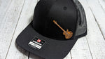 Wooden Electric guitar hat