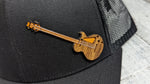 Wooden Electric guitar hat