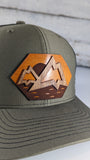 Wooden Caps Elevated Mountain Patch