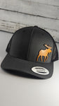 Moose Wooden Patch Hat