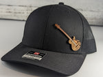 Wooden Electric guitar hat