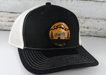 Camping Trailer Wooden Patch Hat