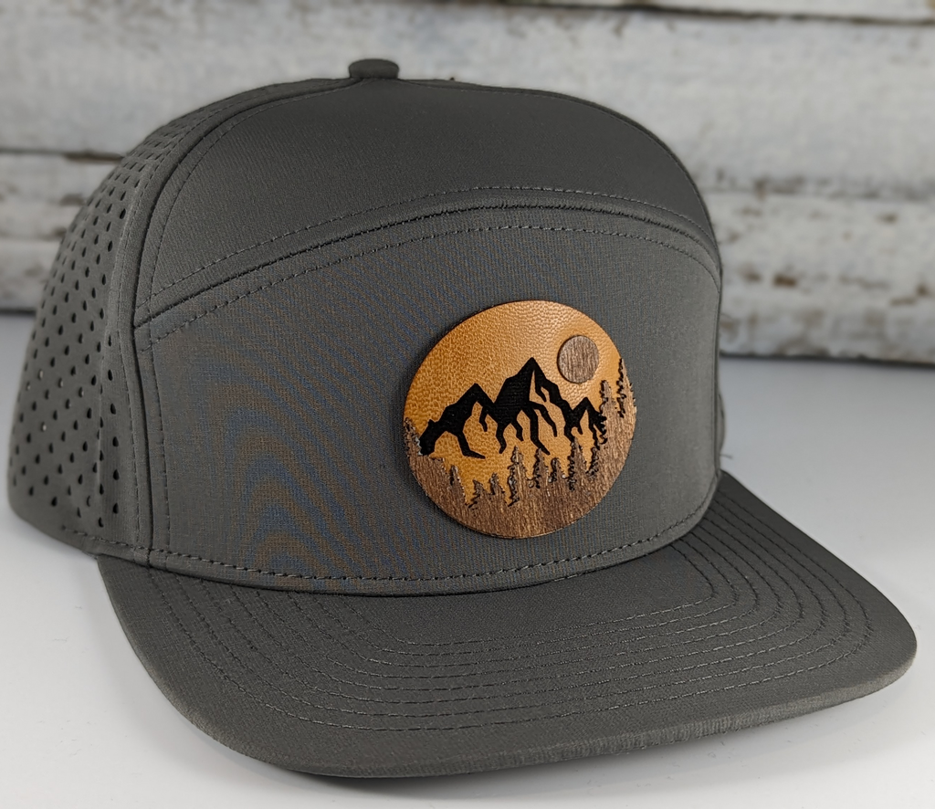 sublimation frayed hat patches – Live Edge Laser Cuts & More